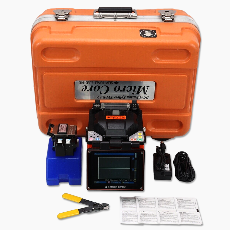 Sumitomo Type-39 FastCat SM MM Fiber Fusion Splicer with FC