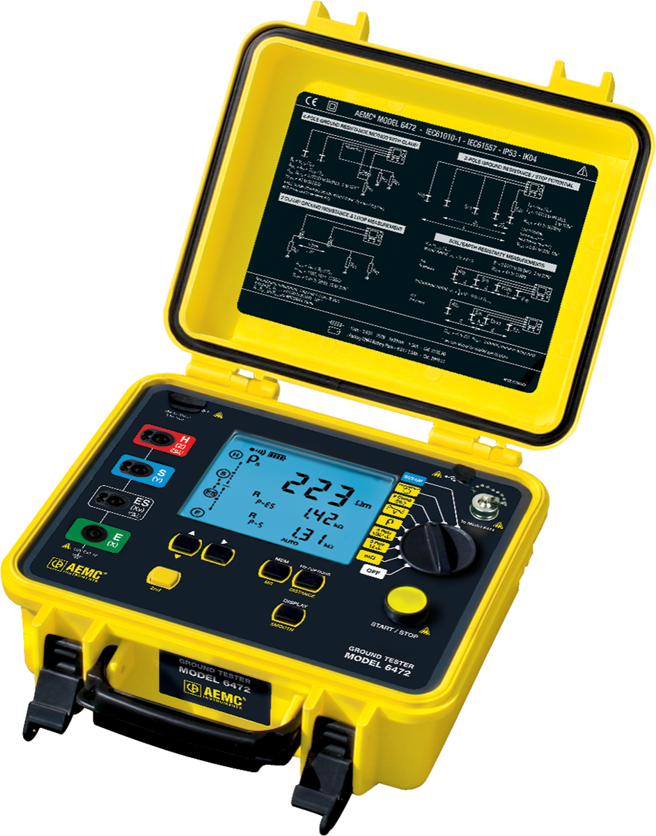 AEMC 6472 500 ft Kit | Ground Resistance Tester Cat. #2135.54