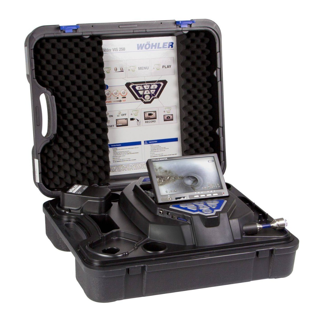 Wöhler VIS 250 Inspection Camera with Recording