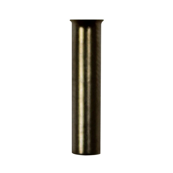 Eclipse Tools Pro'sKit Uninsulated Wire Ferrules, 12 AWG x 15mm, 500 pcs