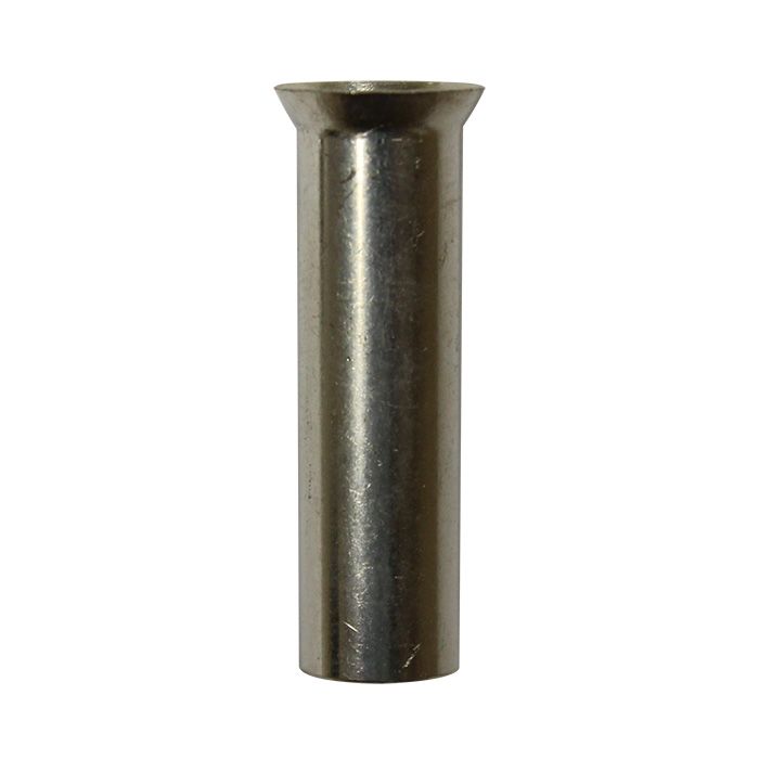 Eclipse Tools Pro'sKit Uninsulated Wire Ferrules, 2 AWG x 32mm, 100 pcs