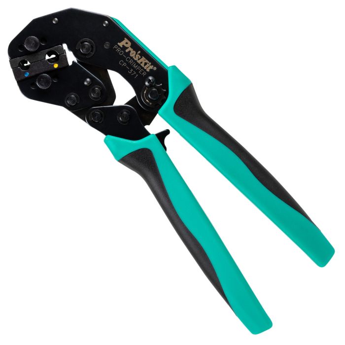 Eclipse Pro'sKit Crimpro Crimper for Insulated Flag Terminals AWG 16-10