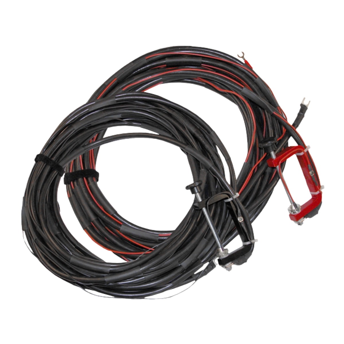 AEMC 2129.87 Lead – Set of 2, 50 ft Color-coded Kelvin Leads with 3" C-Clamp for Models 6290 & 6292