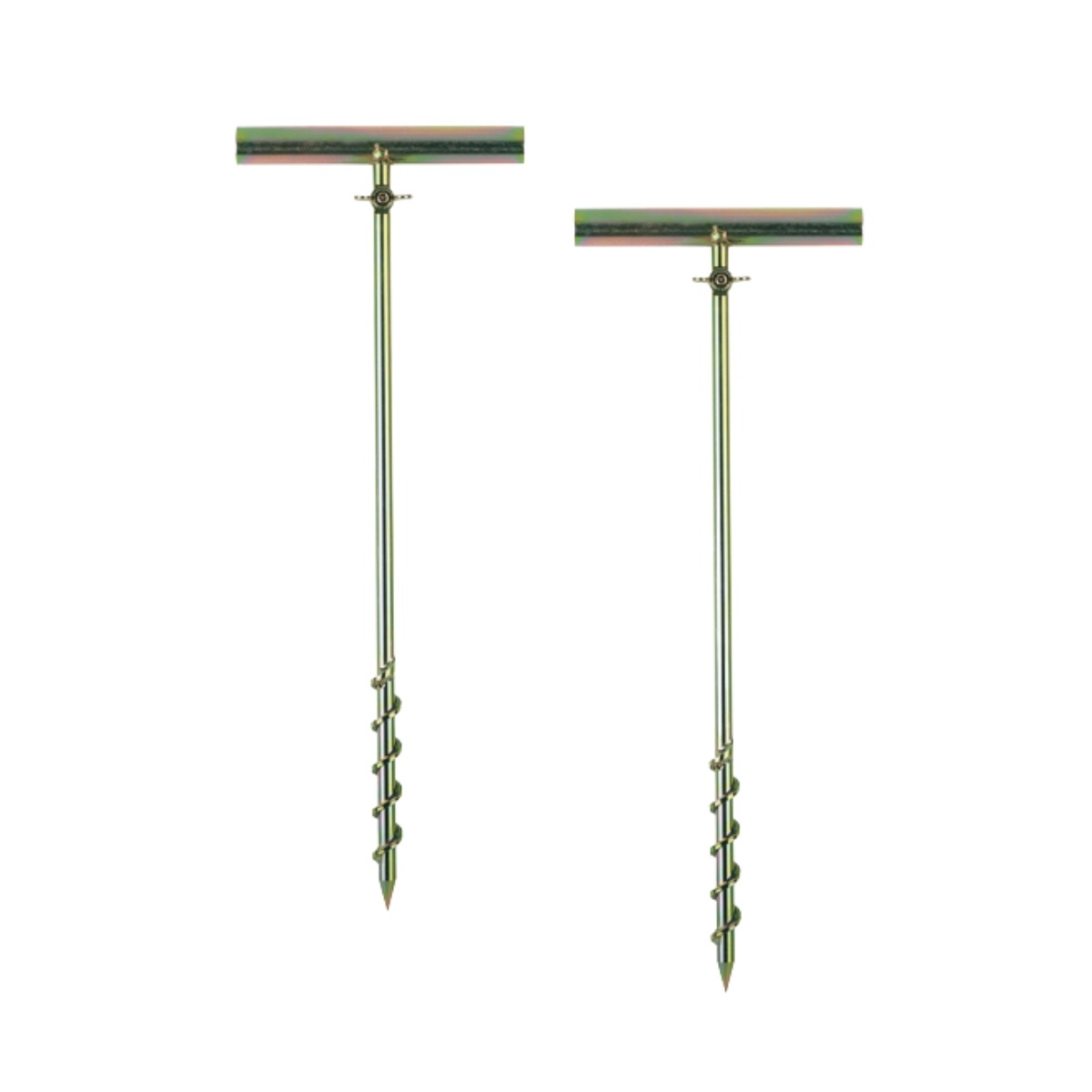 AEMC 2135.44 Ground Rod – Set of 2, 17" Stainless Steel T-shaped Auxiliary Ground Electrodes