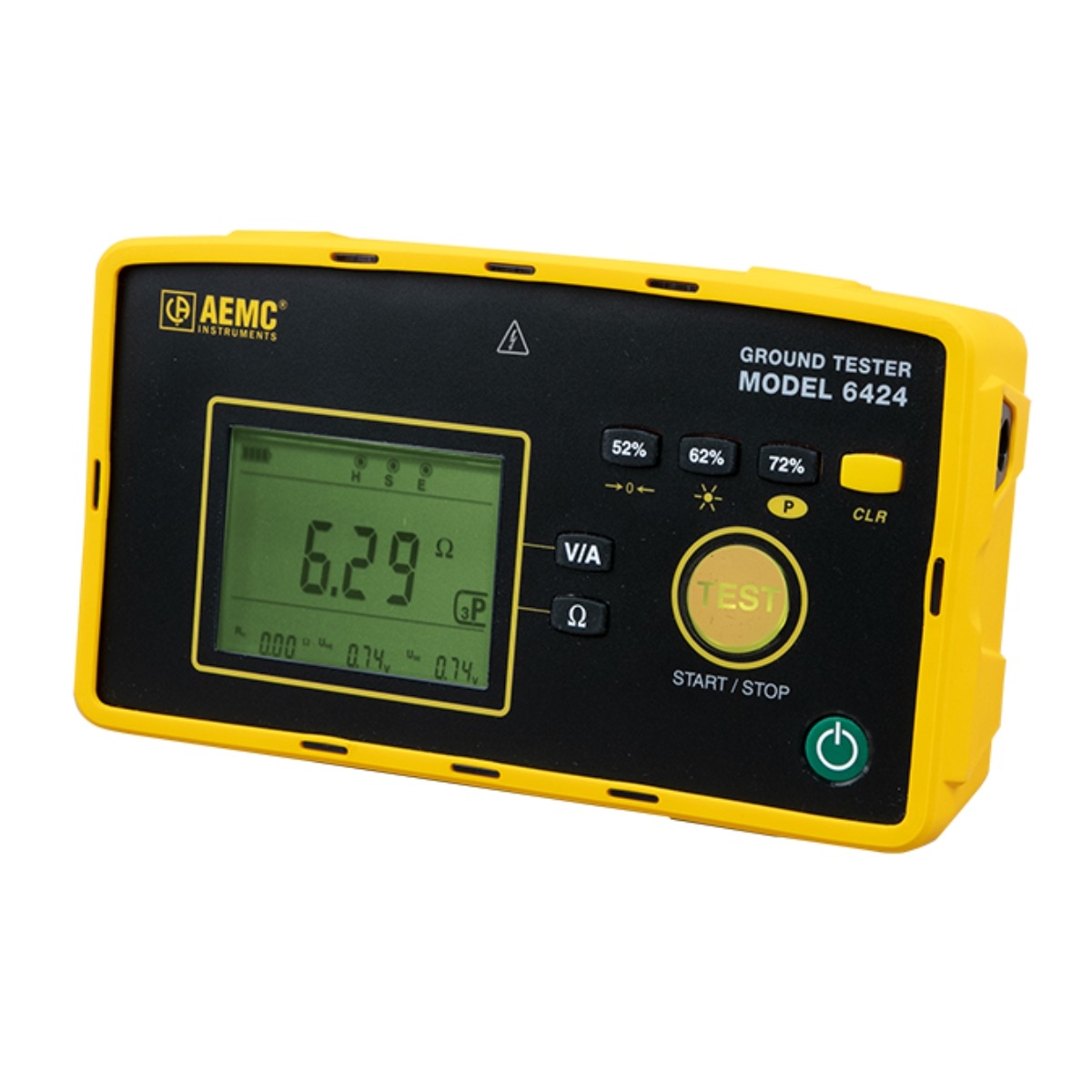 AEMC 2135.58 Ground Resistance Tester Model 6424 Kit-150ft (Digital, 3-Point) (Cat #2135.57 & 2135.35)