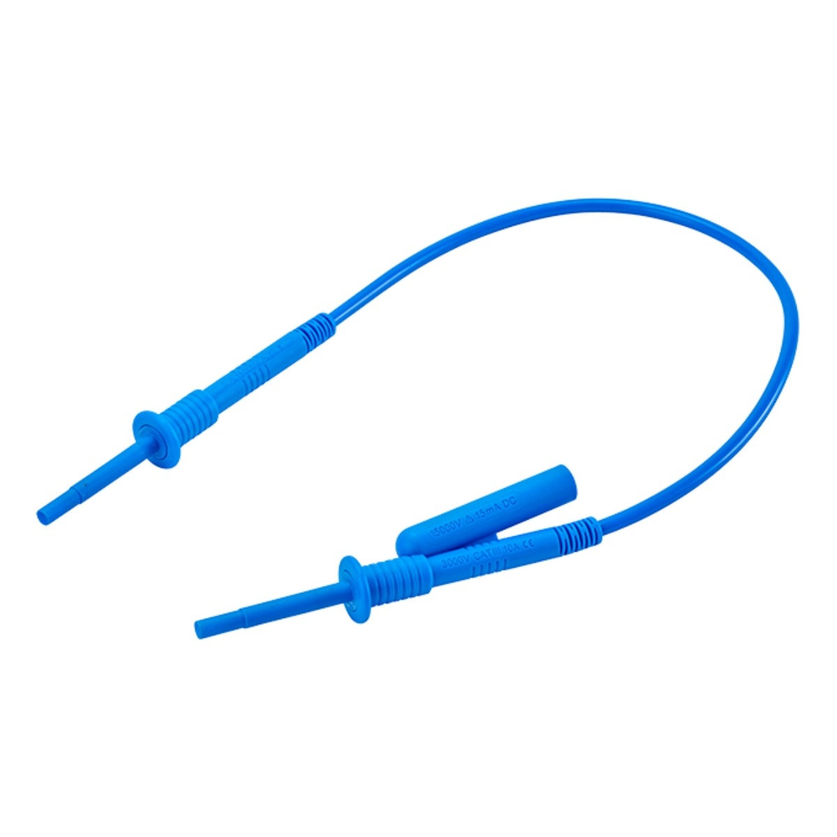 AEMC 2151.37 Lead – Replacement 1.5 ft 15kV Blue Jumper Lead for Megohmmeter Models 6550 & 6555