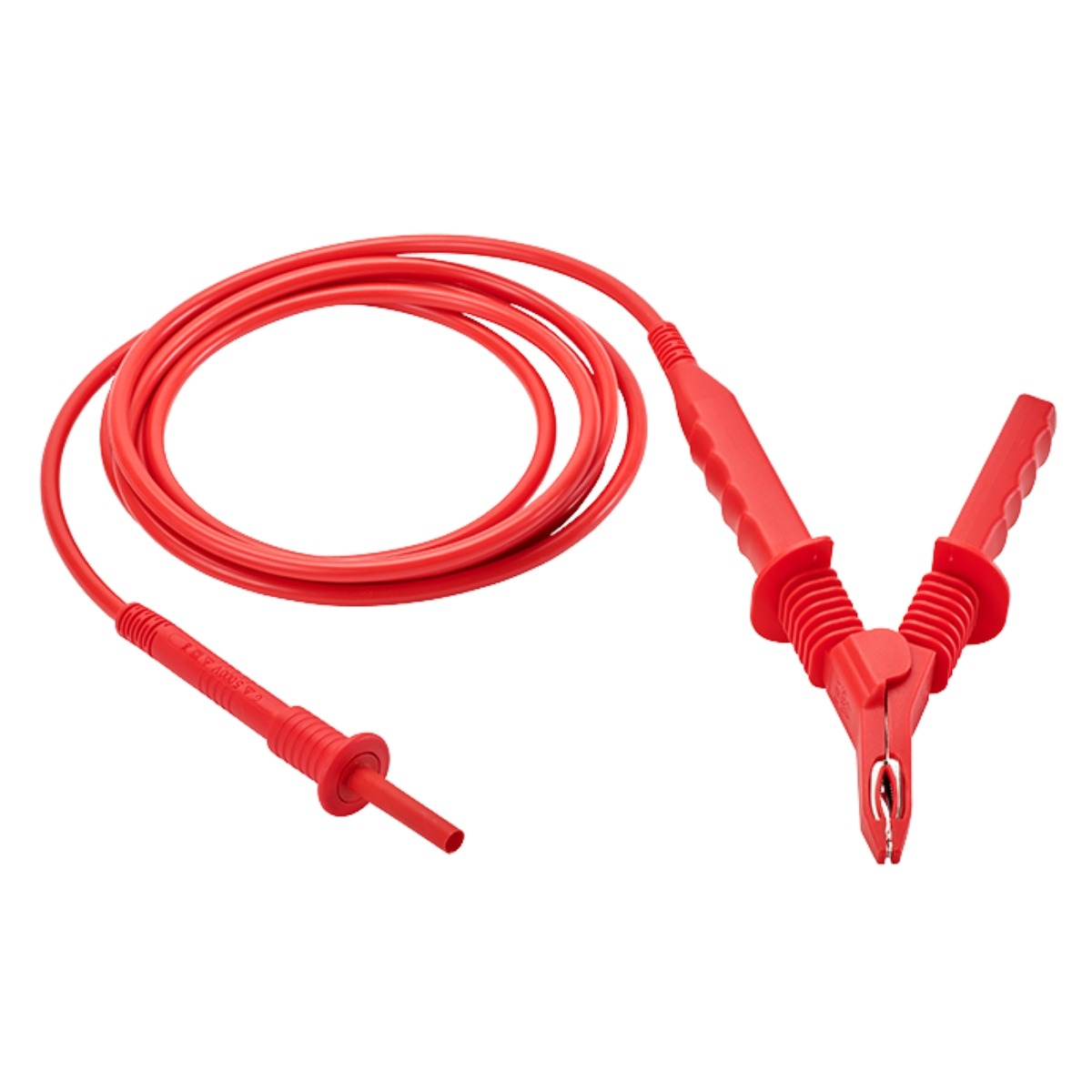 AEMC 2151.40 Lead - One 45 ft 15kV Red w/integral clip for use with Models 6550 & 6555