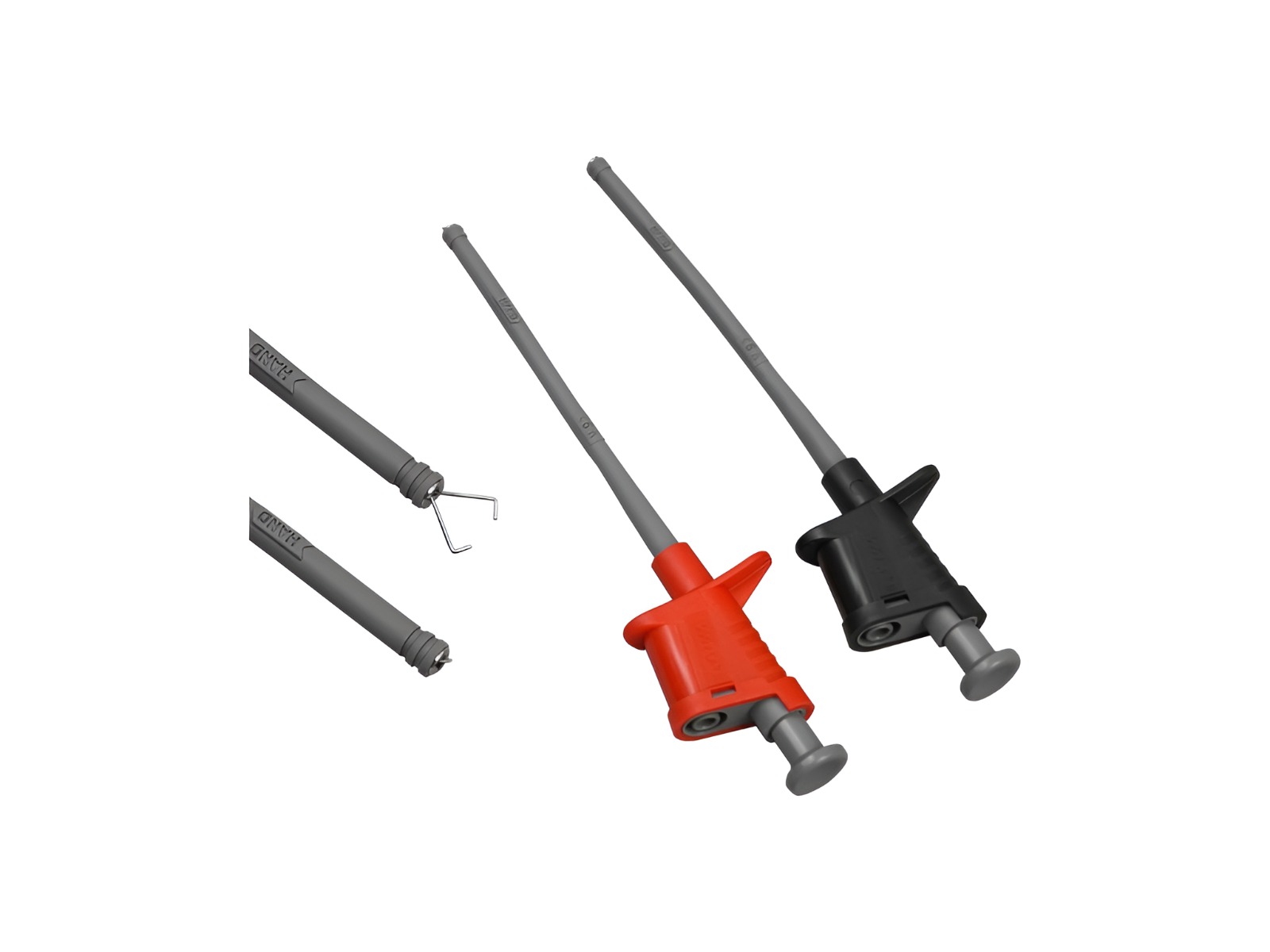 AEMC 2124.86 Color-Coded Grip Probes Set Red Black 1000V CAT III