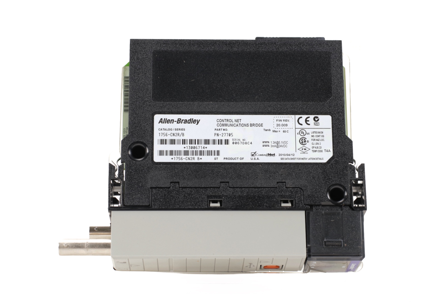 Allen-Bradley 1756-CN2R ControlLogix ControlNet Communication Module