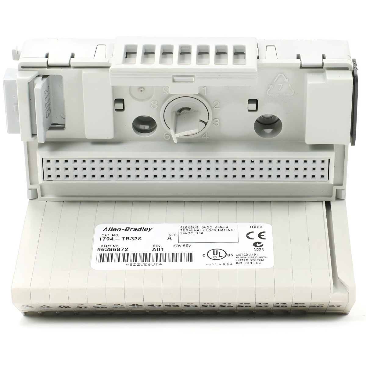 Allen-Bradley 1794-TB32S Flex I/O 32-Point Spring-Clamp Terminal Base