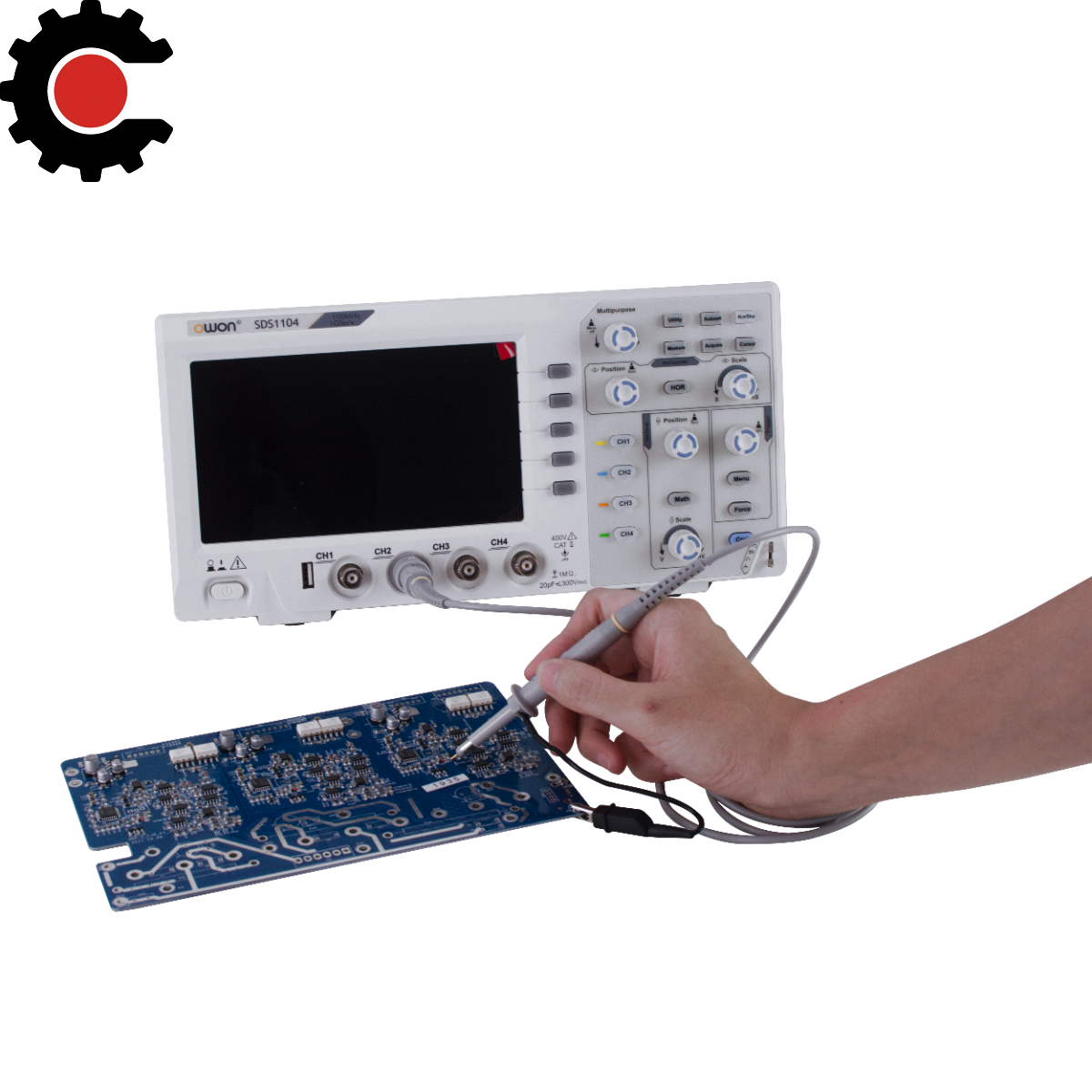 OWON SDS1104 4-Channel 100MHz 1Gs/s Super Economical Type Digital 