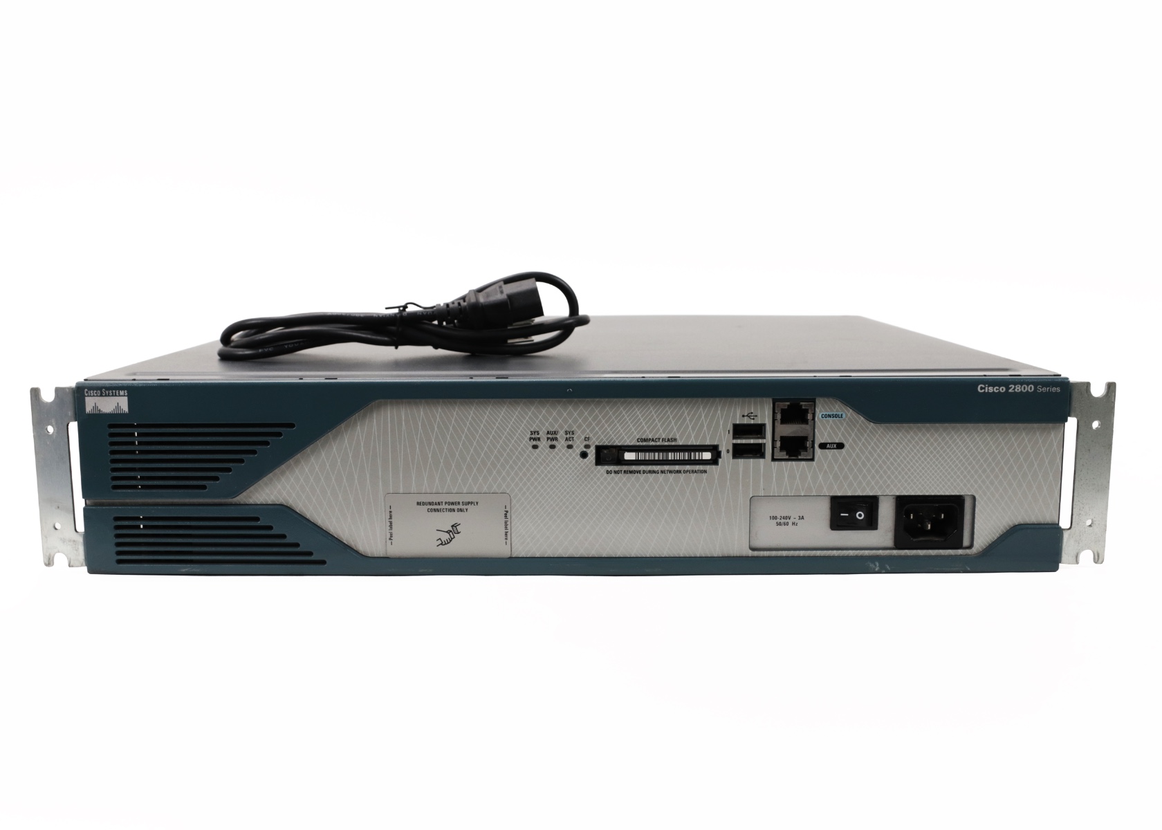 Cisco 2821 Integrated Services Router with WAAS NME-WAE-502-K9