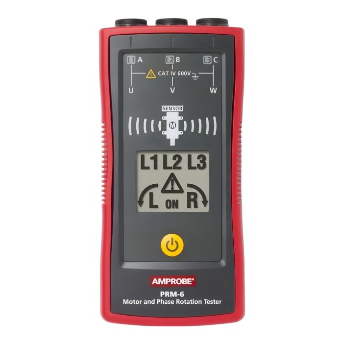 Amprobe PRM-6 – Phase Sequence and Motor Rotation Tester