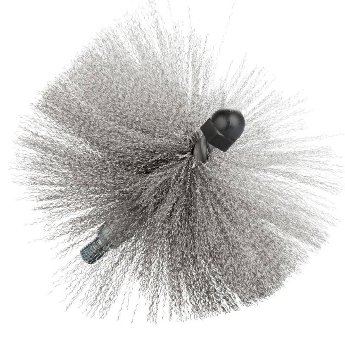M10 stainless steel crimped wire brush