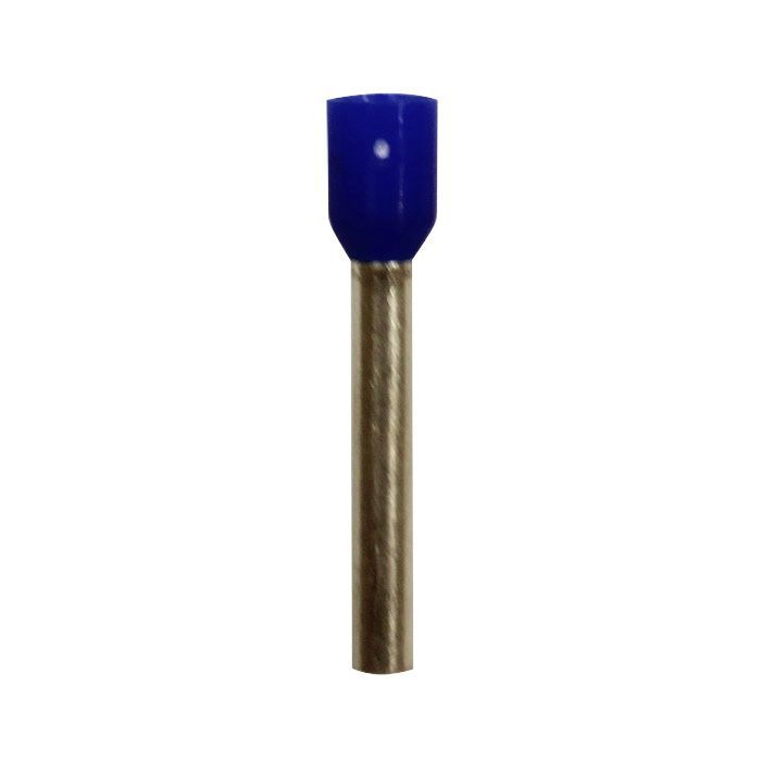 Eclipse Tools Pro'sKit Insulated Blue Wire Ferrules, 14 AWG x 25mm, 100 pcs
