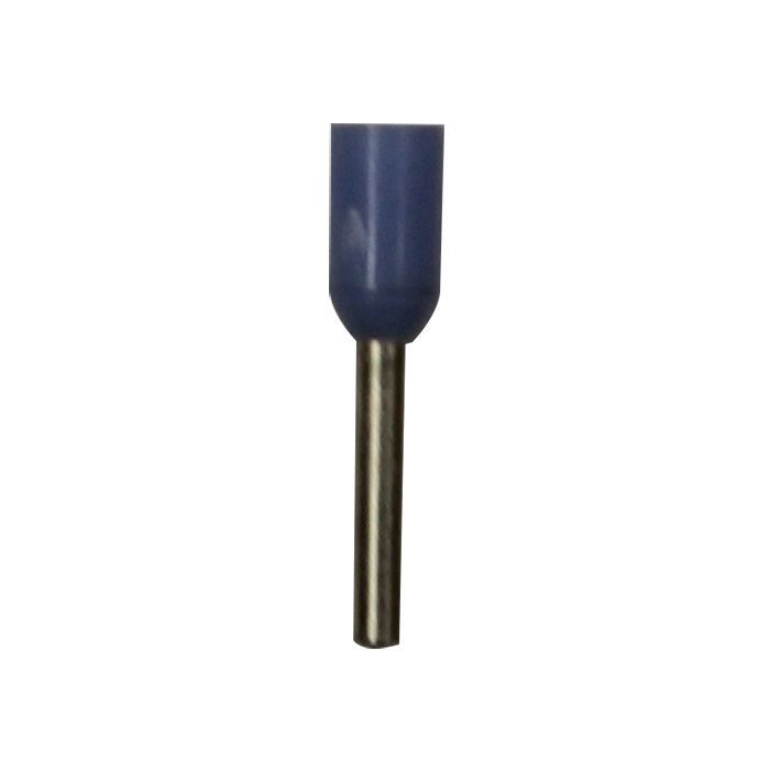 Eclipse Tools Pro'sKit Insulated Light Blue Wire Ferrules, 24 AWG x 10mm, 100 pcs