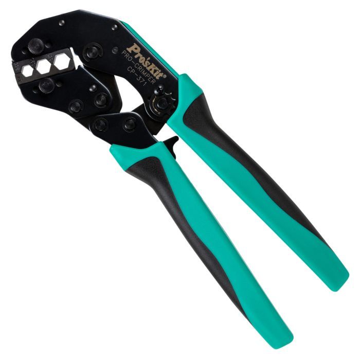 Eclipse Tools Pro'sKit CrimPro Crimper for CATV "F" Type RG59, RG6, and RG6 Quad
