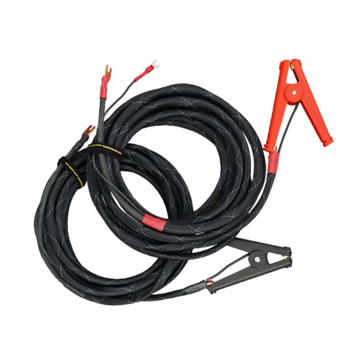 AEMC 2129.72 replacement Kelvin lead set with 25 ft leads and 200A Hippo clamps for Model 6292
