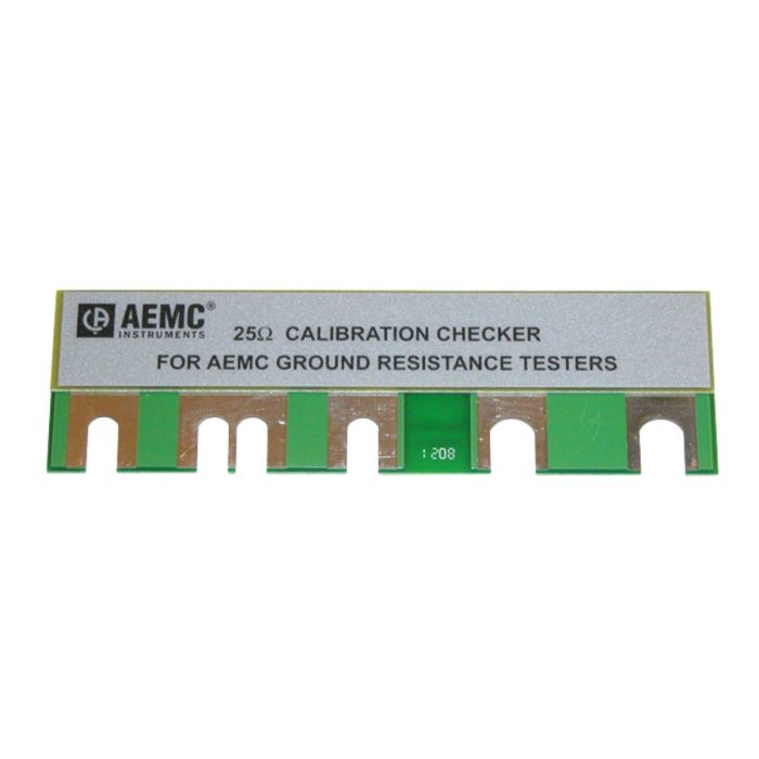 AEMC 2130.59 25 Ohm Calibration Checker for compatible AEMC ground resistance testers