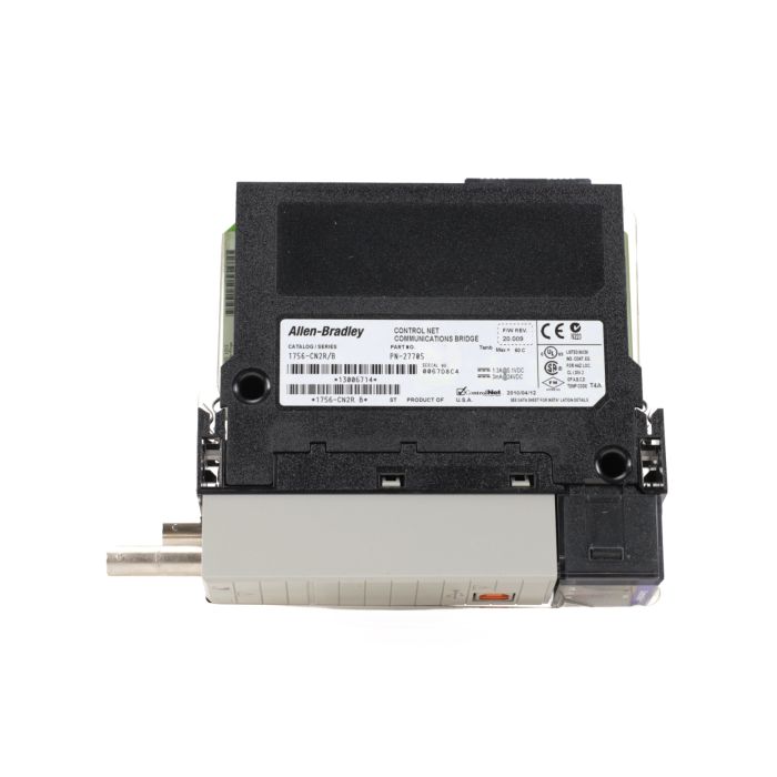 Allen-Bradley 1756-CN2R — ControlLogix ControlNet communications module with label 