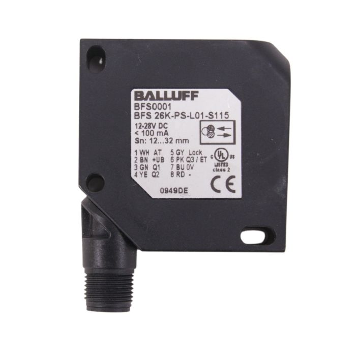 Balluff BFS 26K Photoelectric Sensor Front View