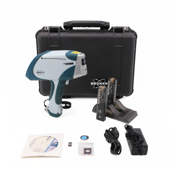 Bruker S1 Titan 500 Handheld XRF Analyzer Alloys with Hard Case