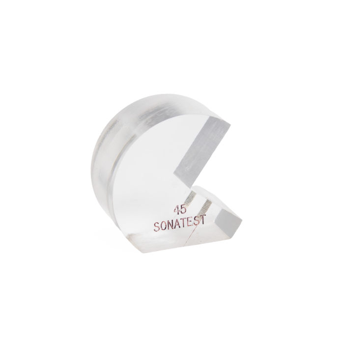 Sonatest AWS 45° Snail calibration wedge
