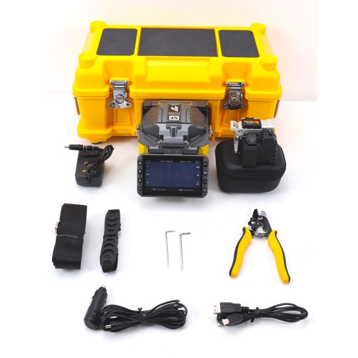 FIBERFOX Mini 4S Active Alignment Splicer Kit w/Cleaver