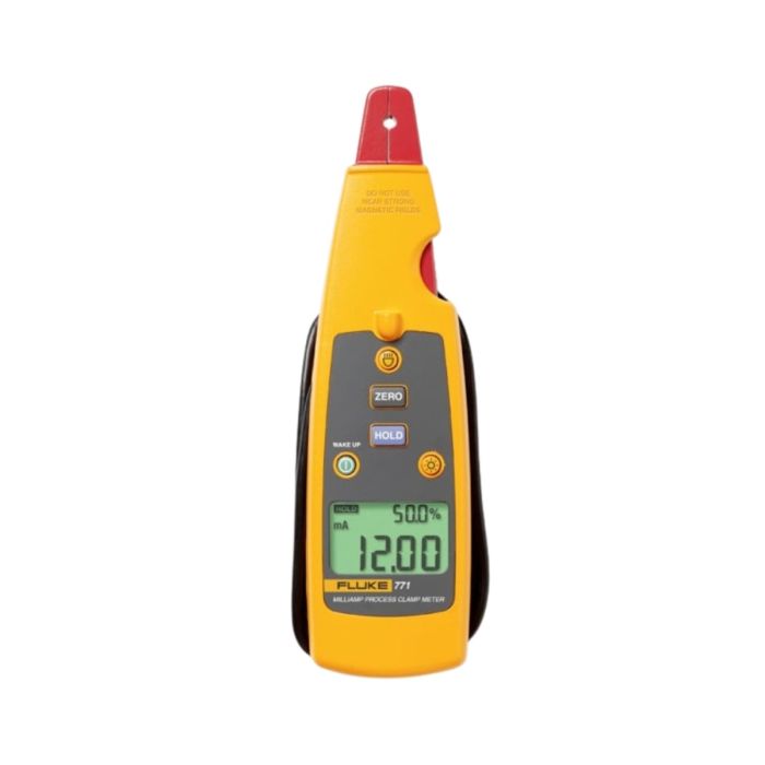 Fluke 771 milliamp process clamp meter for measuring 4 to 20 mA DC current without breaking the loop