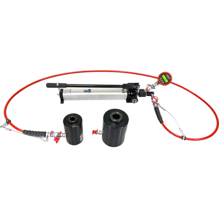 Hydrajaws- Hydraulic Hollow Cylinder Tester Kit 180/370kN