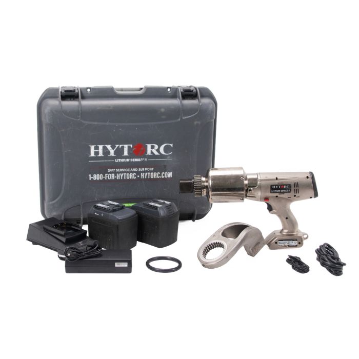 HYTORC Lithium Series II LST-5000 36V torque tool kit, certified pre-owned, with calibration certificate 08/2025
