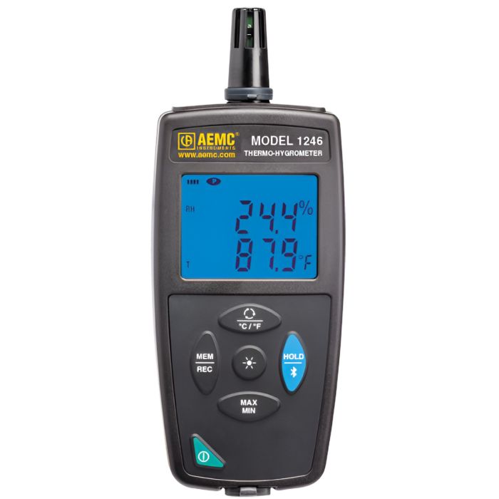 AEMC Thermo Hygrometer Data Logger Model 1246 Product View