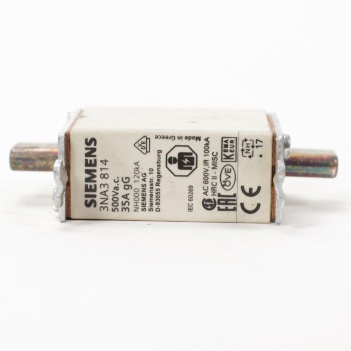 Siemens 3NA3 814 Fuse Link Product View