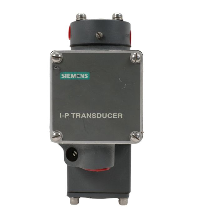 Siemens 771-8STF2 current-to-pneumatic transducer 4-20 mA to 3-27 psig F2 rated
