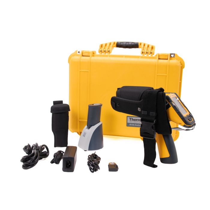 Refurbished Thermo Scientific Niton XL2 980 GOLDD handheld XRF with General Metals, Precious Metals, Consumer Goods, and Pseudo Elements. Hardcover with Battery pack, battery Holster, XRF Holster

