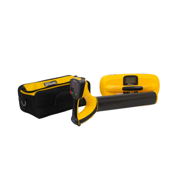 The Vivax-Metrotech vLocPro 2 is a cutting-edge underground utility locator featuring Dual Core DSP Processing and air-cored antennas for precise detection of buried pipes and cables. With an IP54 weatherproof housing, a TFT LCD color display, and support