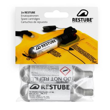 Restube CO2 Cartridge Duo - Essential for Safety Equipment