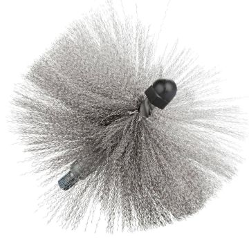 M10 stainless steel crimped wire brush