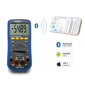 OWON D33 3-3/4 True RMS Digital Multimeter With Bluetooth