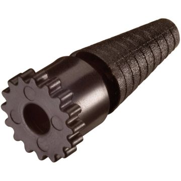 Wöhler PTFE Cone for Thin Tubes probe accessory in black PTFE for narrow-tube measurement setups
