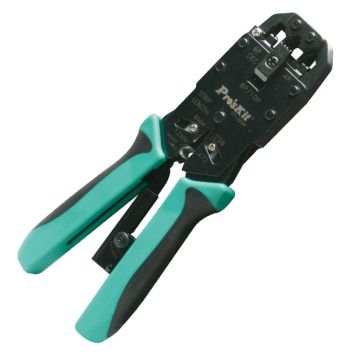 Eclipse Tools Pro'sKit Ratcheted Crimper for AMP 4,6,8,10 Pin Plugs