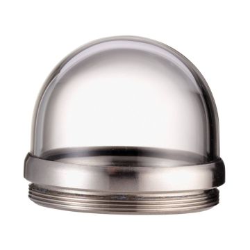 Wohler 3674 glass dome for compatible 40mm 1 1/2 in. pan and tilt camera head
