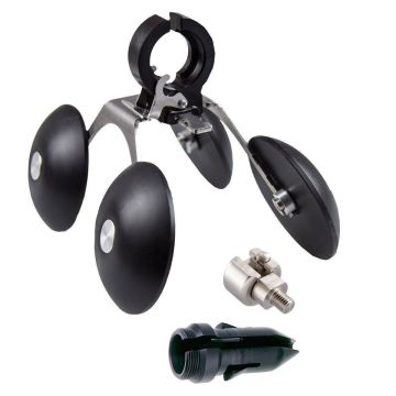 Wohler VIS Camera Trolley Set 4753 for guiding 1 in and 1.5 in camera heads in pipe, air line, and chimney inspections