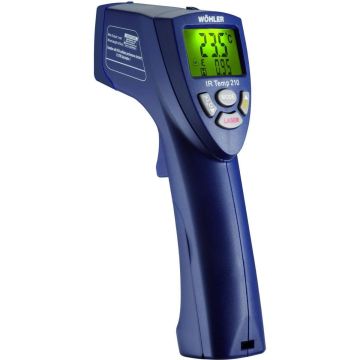 Wöhler IR Temp 210 infrared thermometer model 6612 for non-contact surface temperature measurement