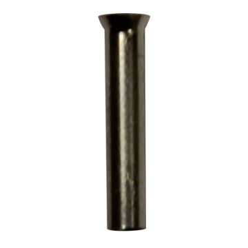 Eclipse Tools Pro'sKit Uninsulated Wire Ferrules, 18 AWG x 10mm, 1000 pcs