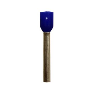 Eclipse Tools Pro'sKit Insulated Blue Wire Ferrules, 14 AWG x 25mm, 100 pcs