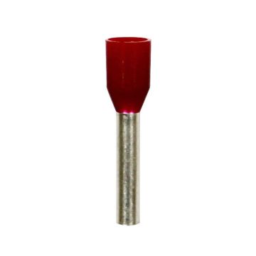 Eclipse Tools Pro'sKit Insulated Red Wire Ferrules, 16 AWG x 18mm, 500 pcs