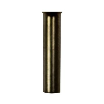 Eclipse Tools Pro'sKit Uninsulated Wire Ferrules, 12 AWG x 15mm, 500 pcs