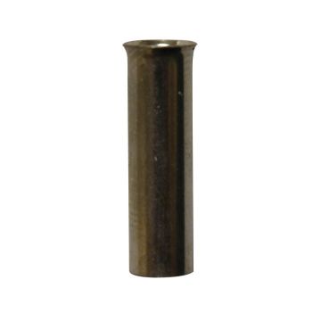 Eclipse Tools Pro'sKit Uninsulated Wire Ferrules, 8 AWG x 18mm, 250 pcs