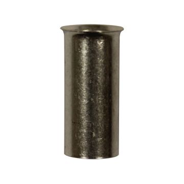 Eclipse Tools Pro'sKit Uninsulated Wire Ferrules, 6 AWG x 15mm, 200 pcs